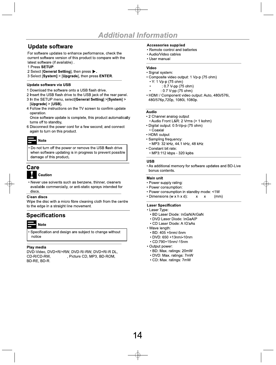 SONIQ B100 User Manual | Page 16 / 20