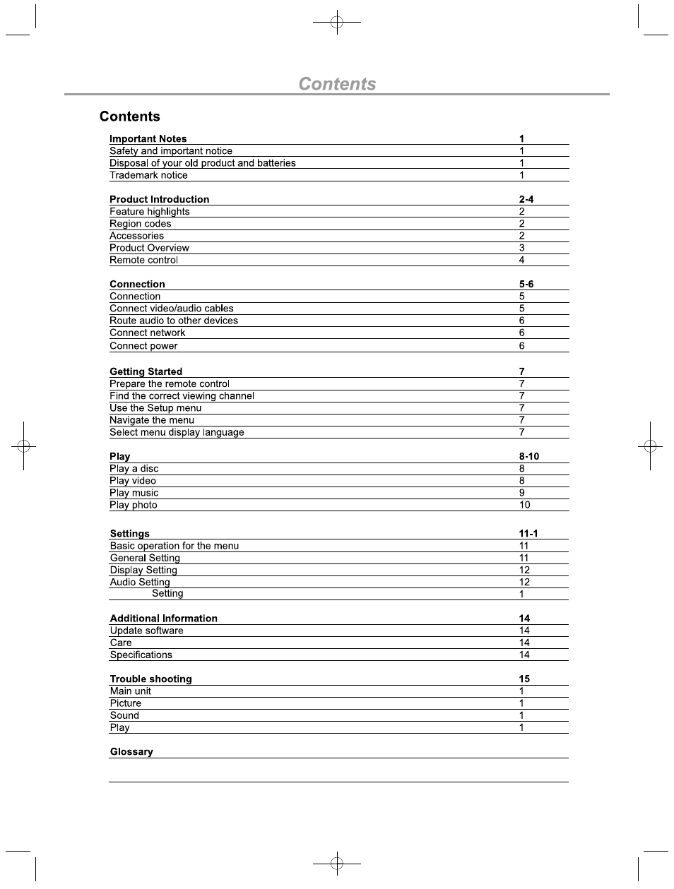 SONIQ B100 User Manual | Page 2 / 20