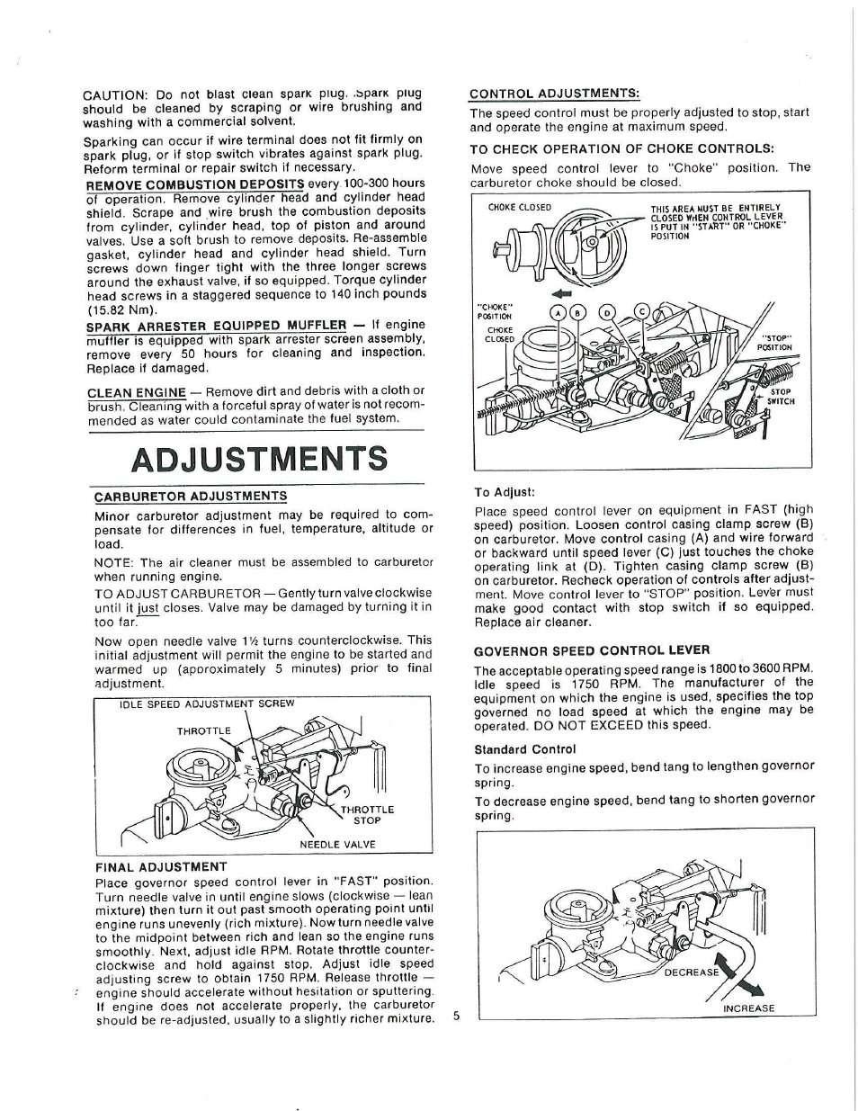 Briggs & Stratton 80200 Series User Manual | Page 7 / 8