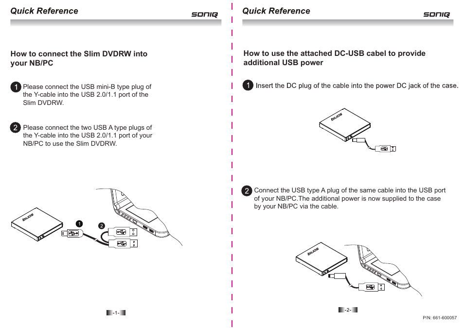 SONIQ CBE100 User Manual | 1 page