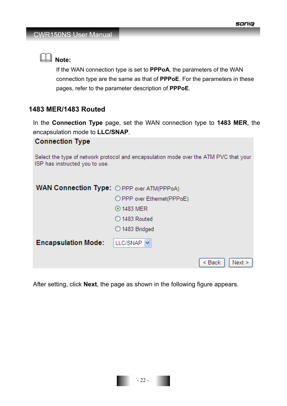 SONIQ CWR150NS User Manual | Page 23 / 90