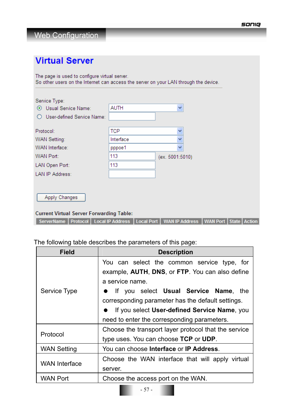 SONIQ CWR150NS User Manual | Page 58 / 90