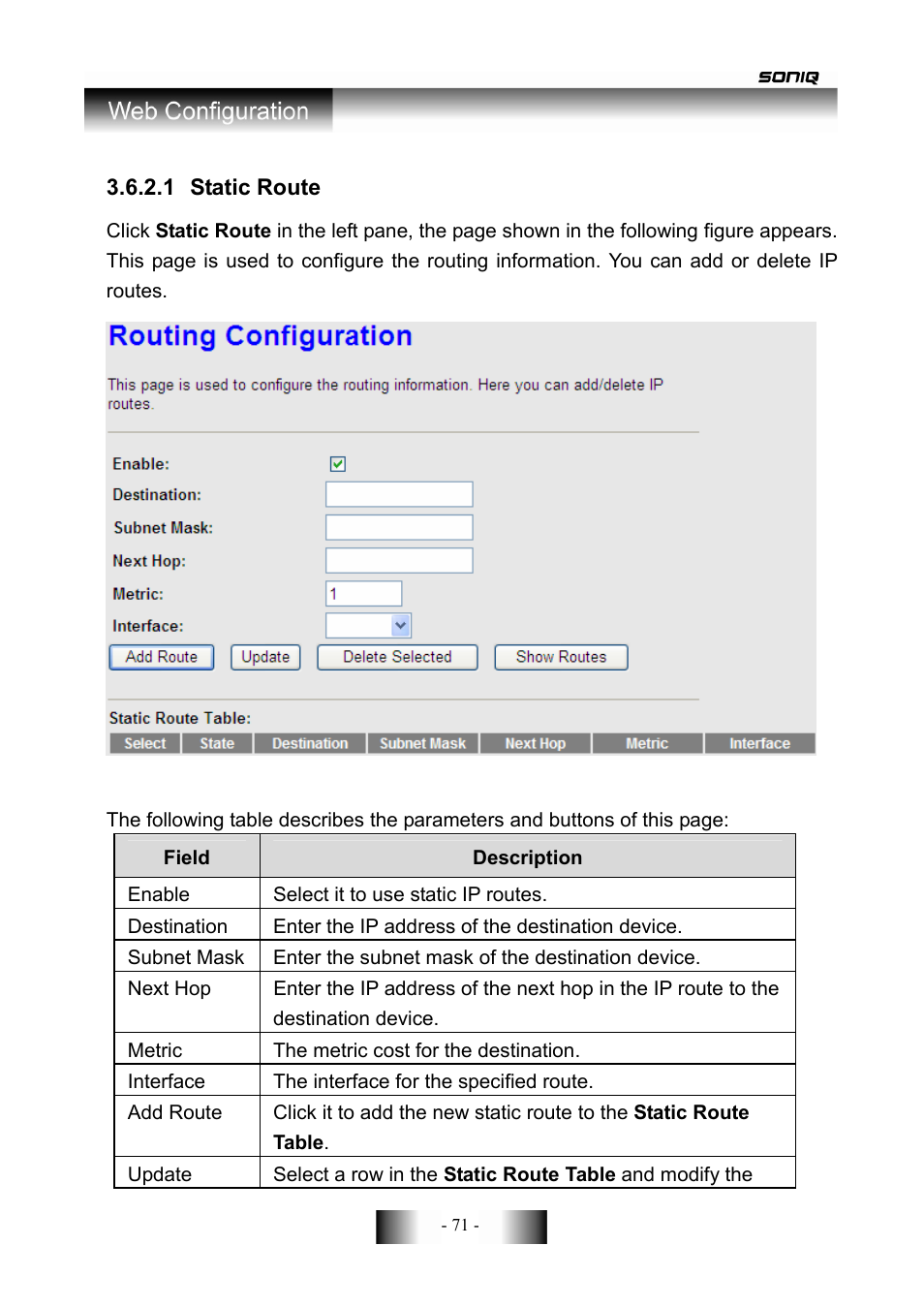 SONIQ CWR150NS User Manual | Page 72 / 90