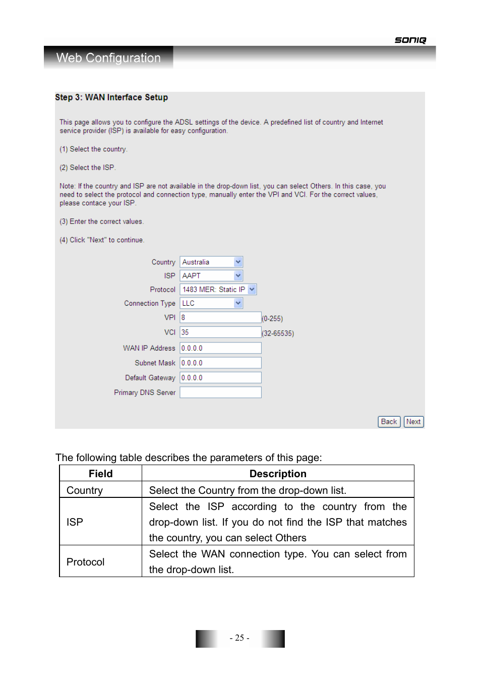 SONIQ CWR300ND User Manual | Page 27 / 101