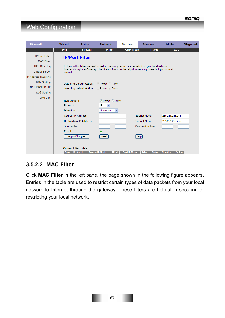 SONIQ CWR300ND User Manual | Page 65 / 101