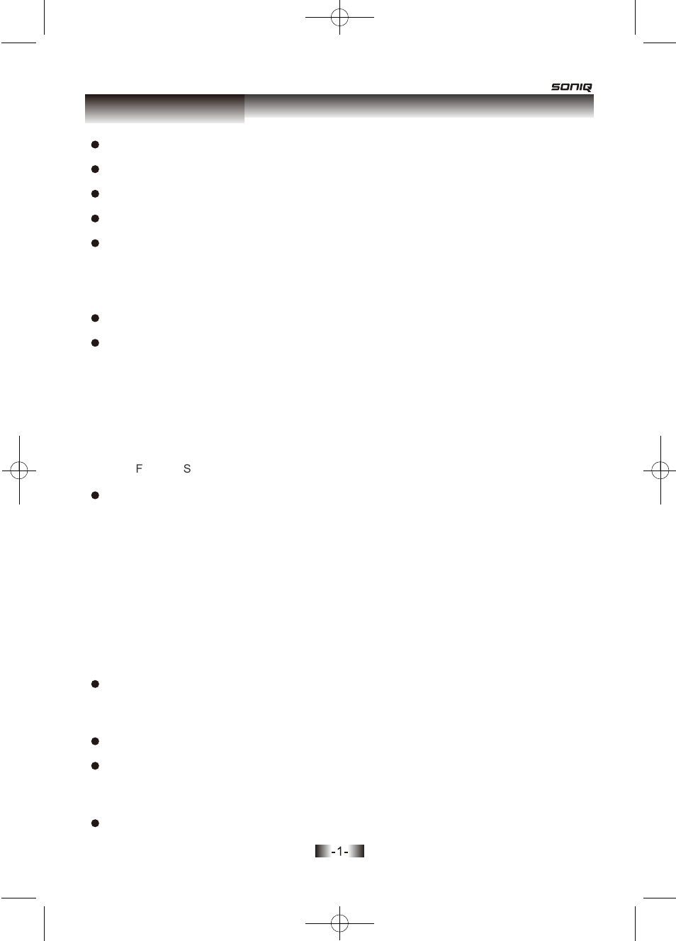SONIQ D150 User Manual | Page 3 / 36