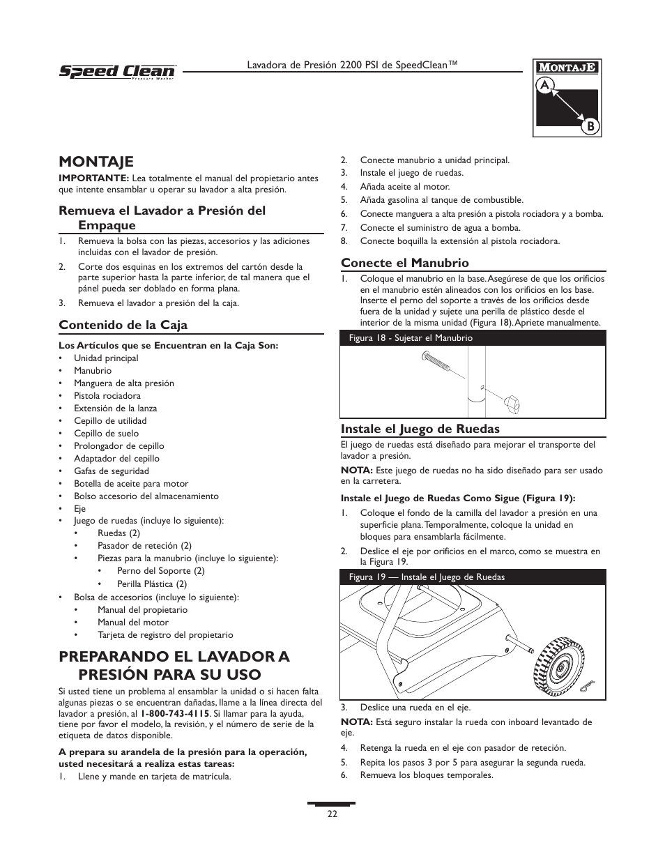 Briggs & Stratton 020239-0 User Manual | Page 22 / 32