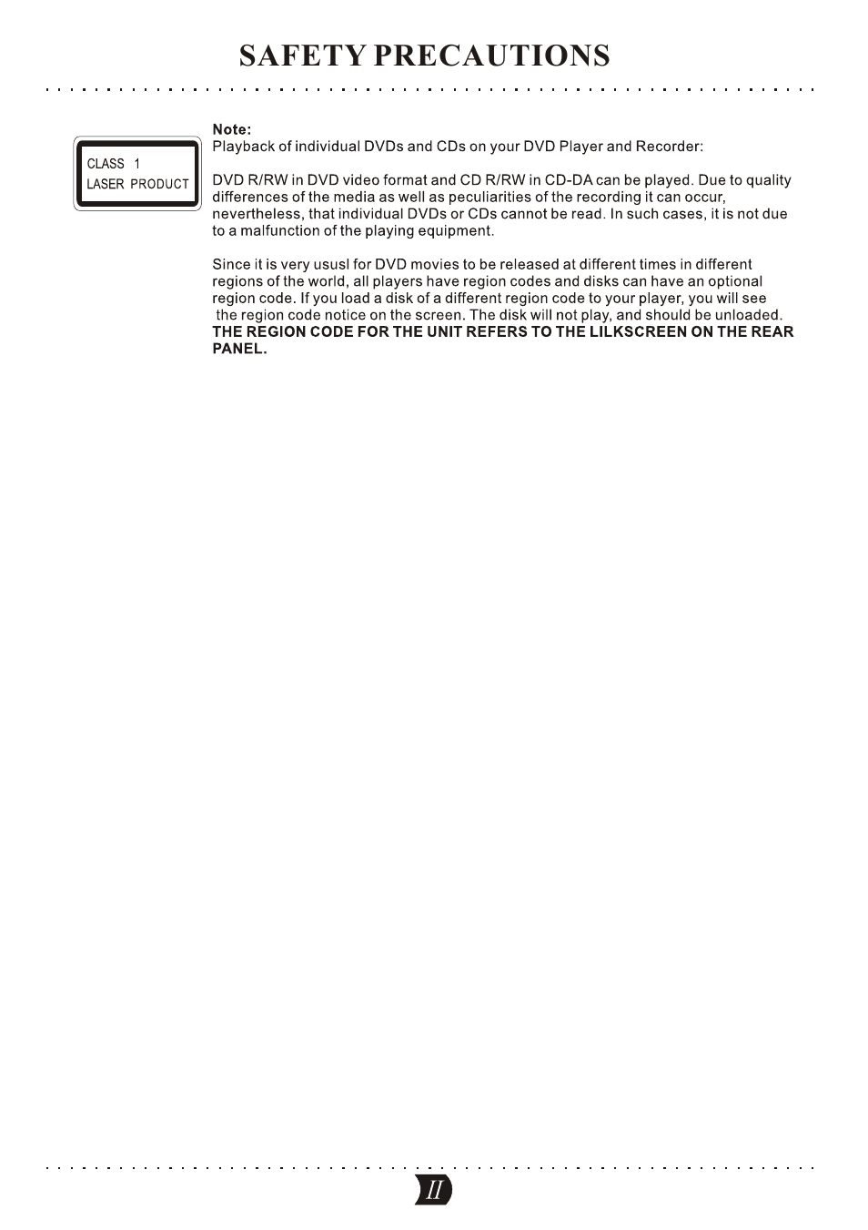 SONIQ DVR150 User Manual | Page 3 / 54