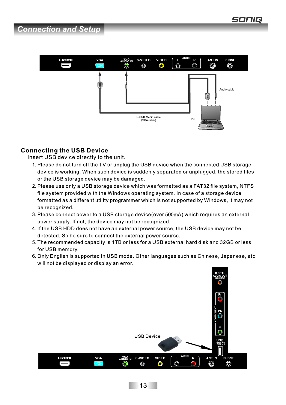 页面 15 | SONIQ E16Z11B User Manual | Page 15 / 37