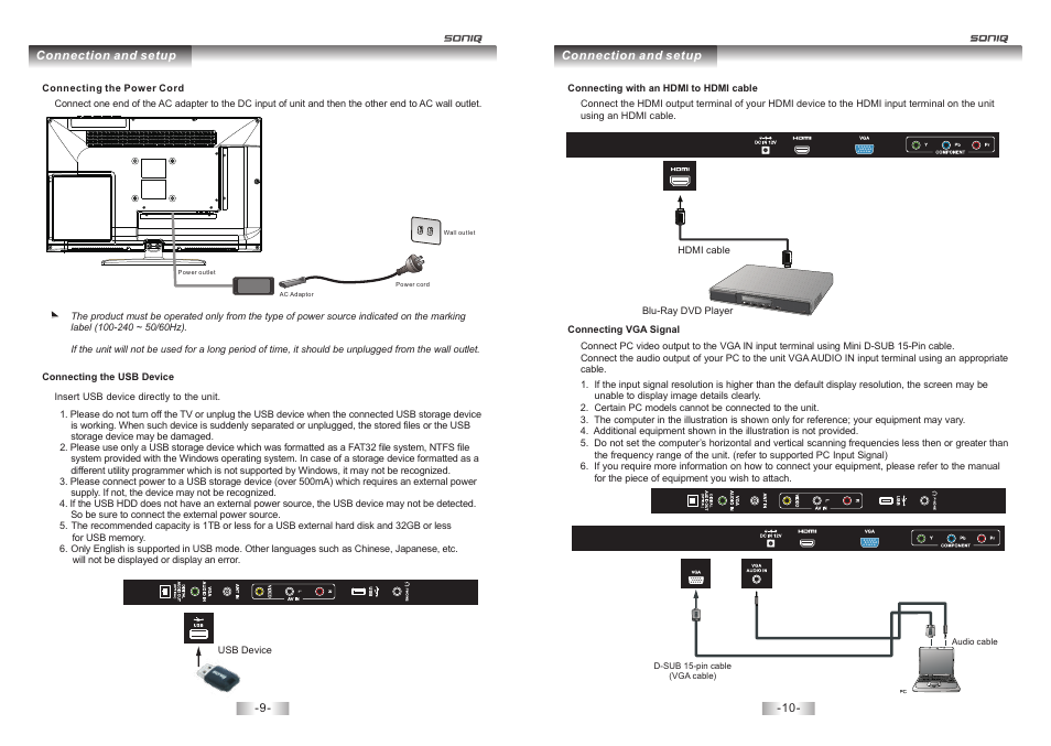 SONIQ E23Z13A REV AC User Manual | Page 6 / 21