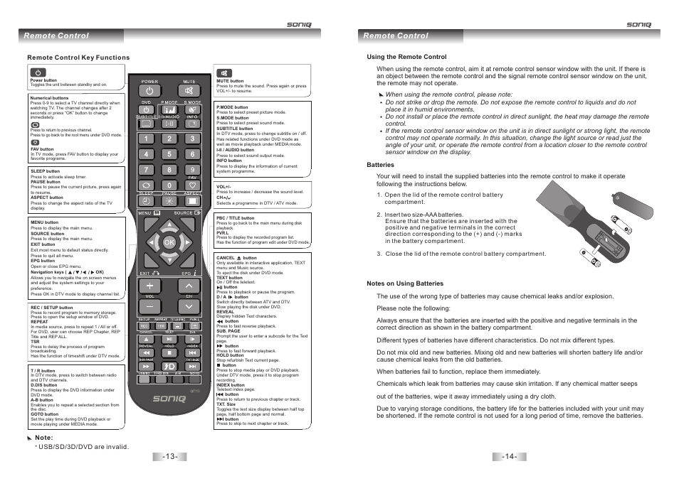 SONIQ E23Z13A REV AC User Manual | Page 8 / 21