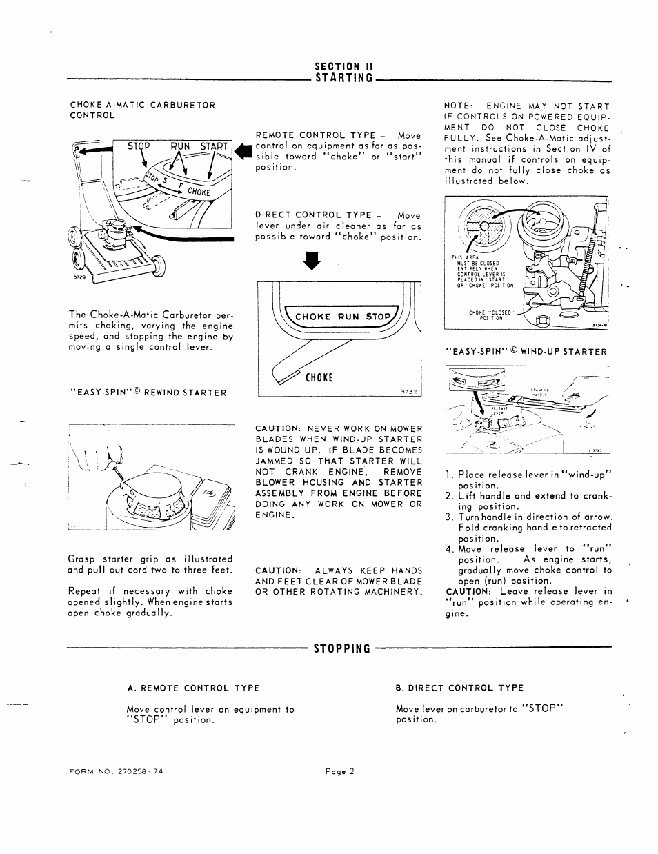 Briggs & Stratton Model 82900 User Manual | Page 4 / 8