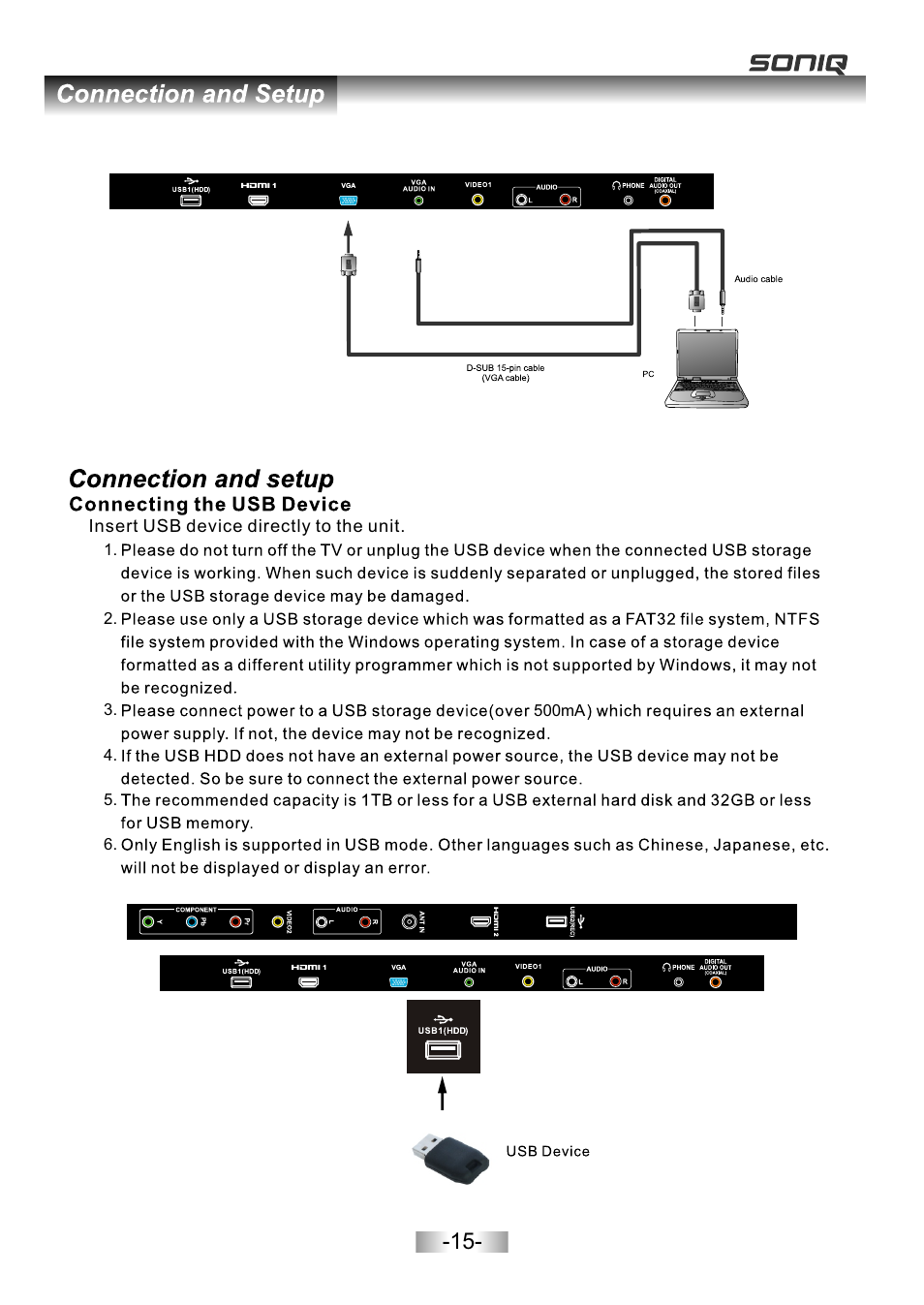 页面 17 | SONIQ E26Z11B User Manual | Page 16 / 45
