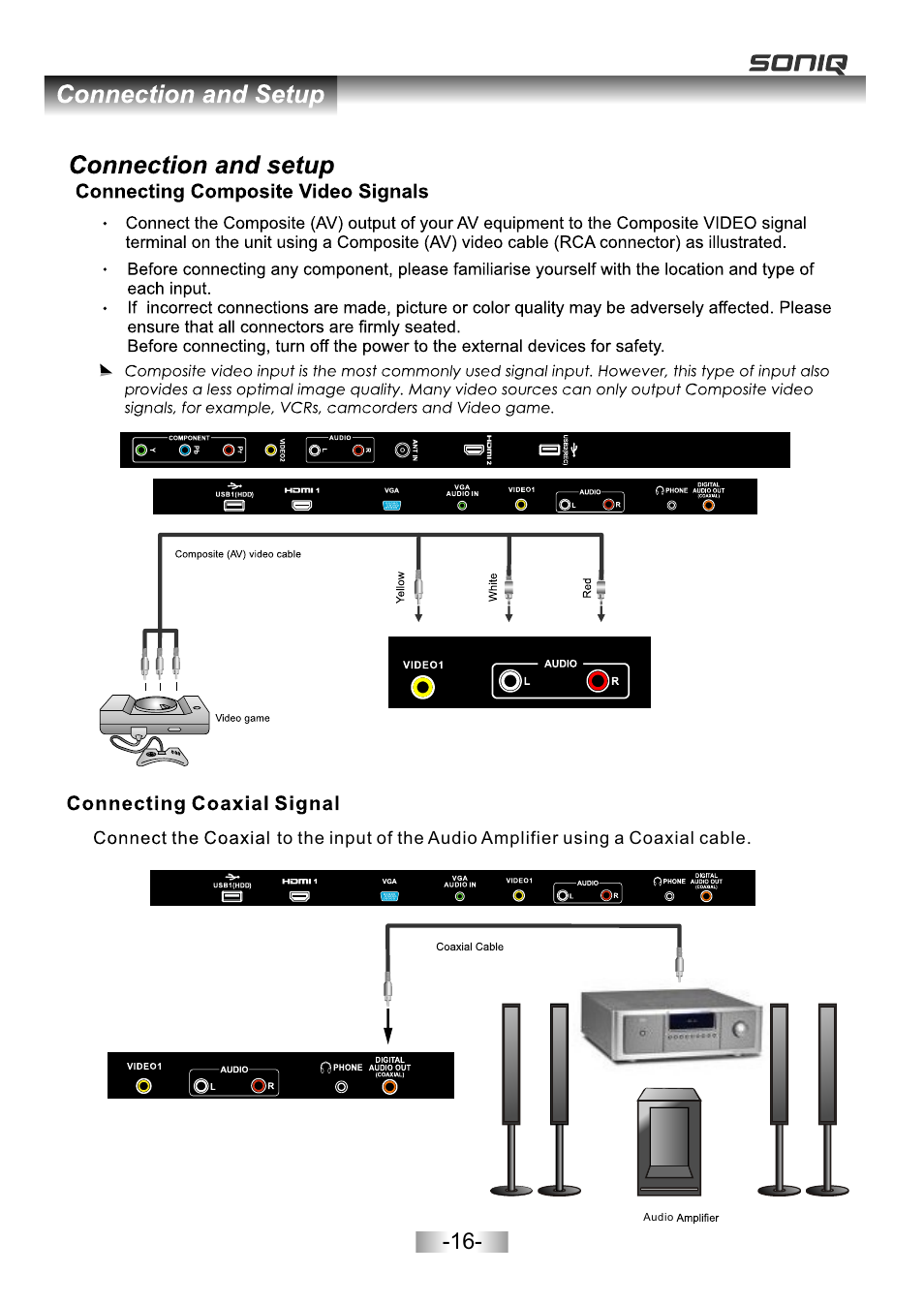 页面 18 | SONIQ E26Z11B User Manual | Page 17 / 45