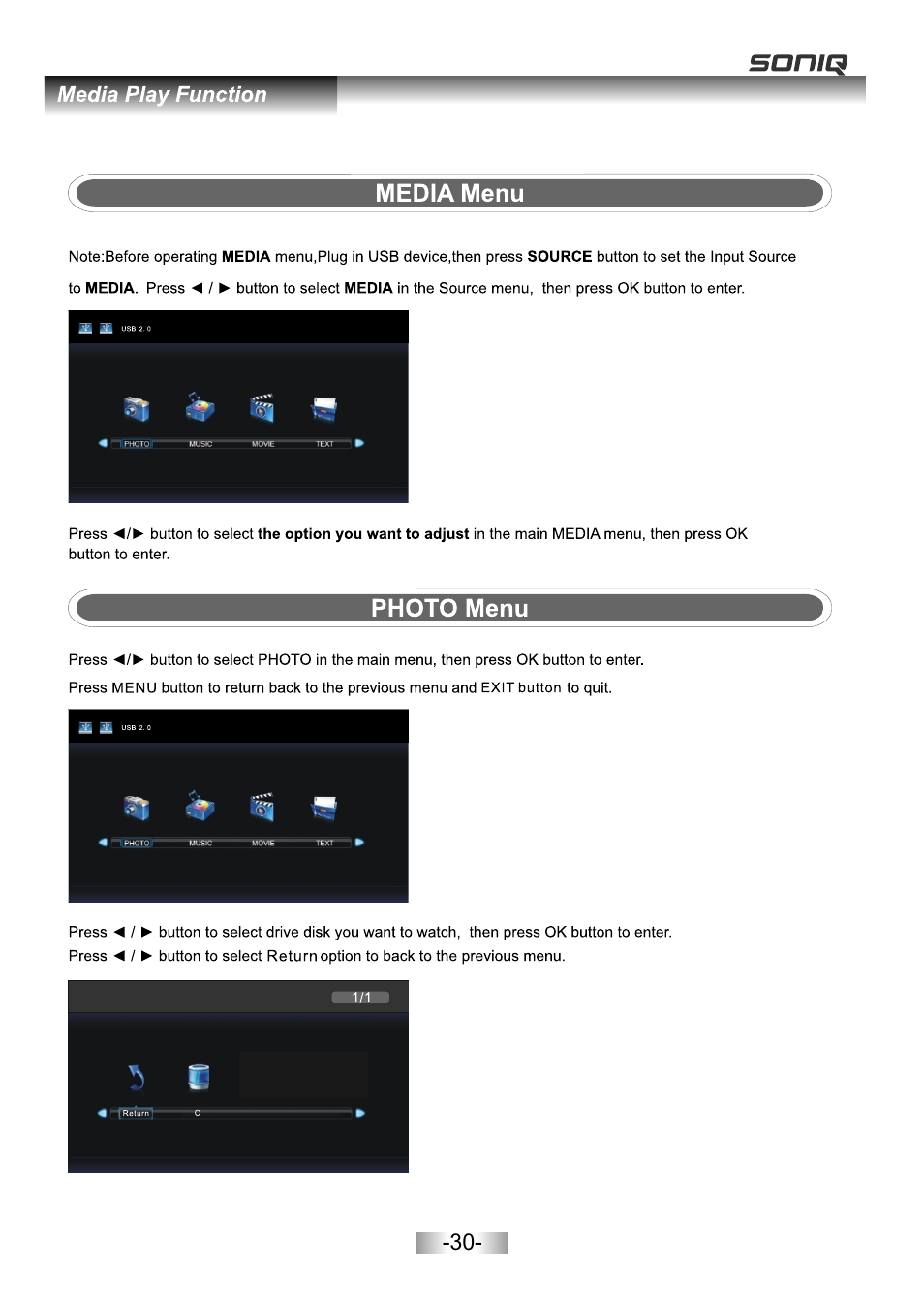 页面 32 | SONIQ E26Z11B User Manual | Page 31 / 45