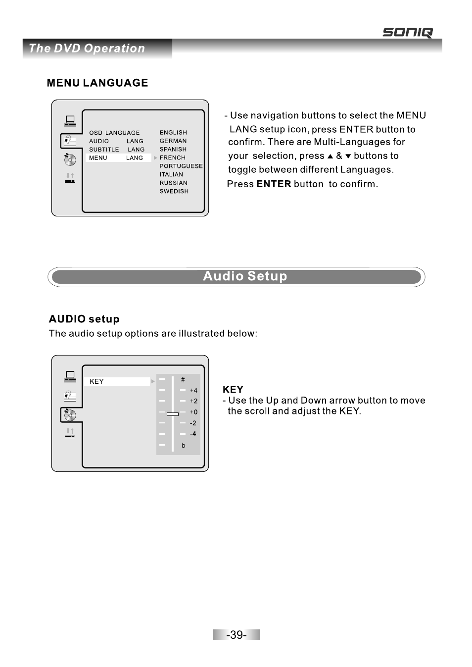 页面 41 | SONIQ E26Z11B User Manual | Page 40 / 45