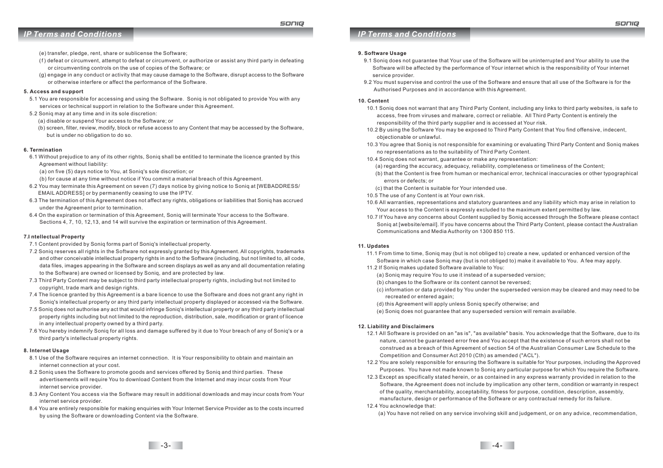 SONIQ E32S12A User Manual | Page 3 / 25