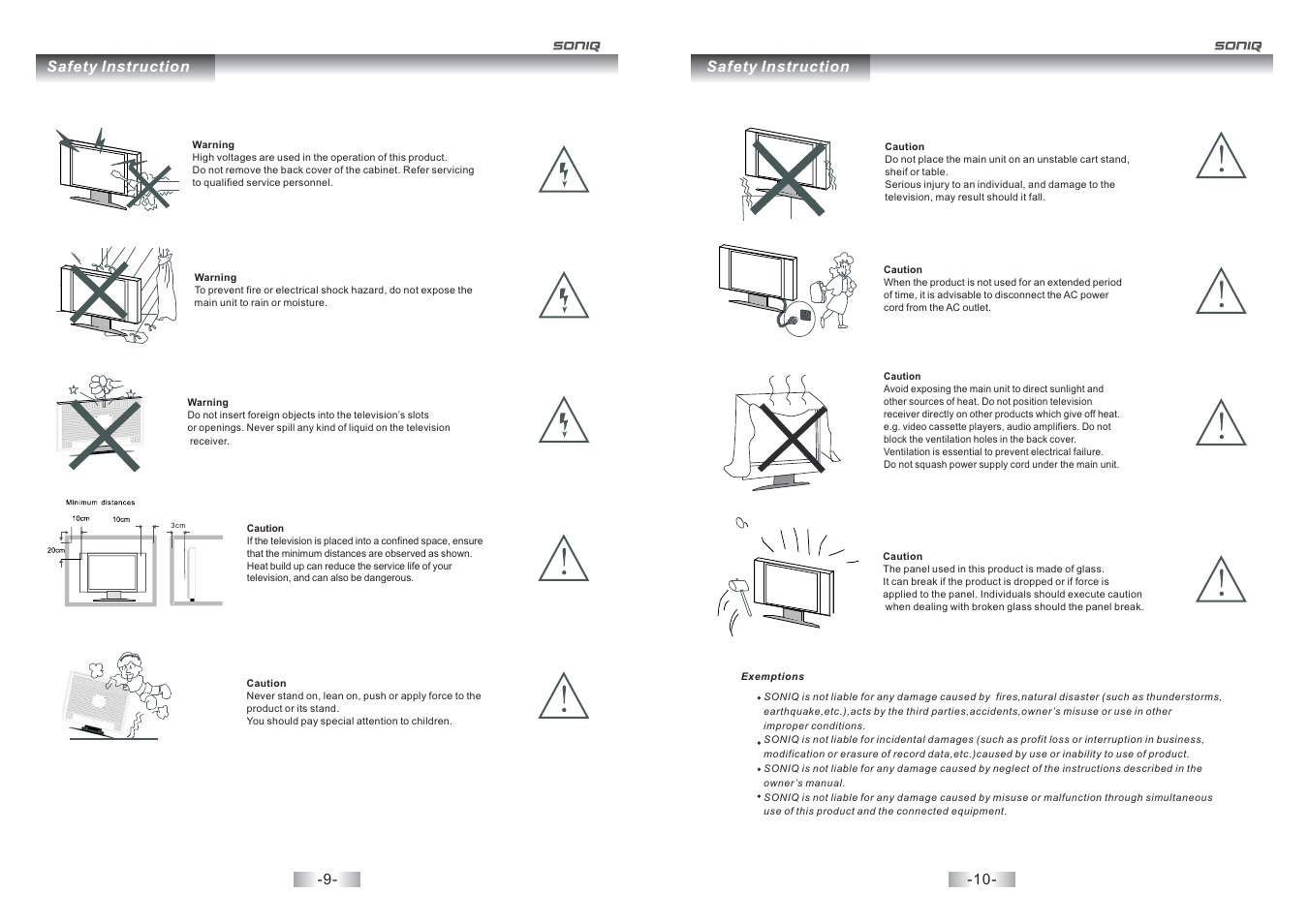 SONIQ E32S12A User Manual | Page 6 / 25