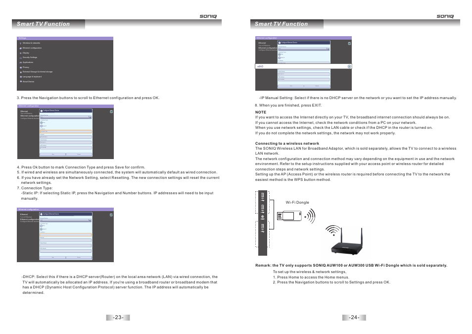 页 13, Save discard, Smart tv function | SONIQ E40S12A User Manual | Page 13 / 25