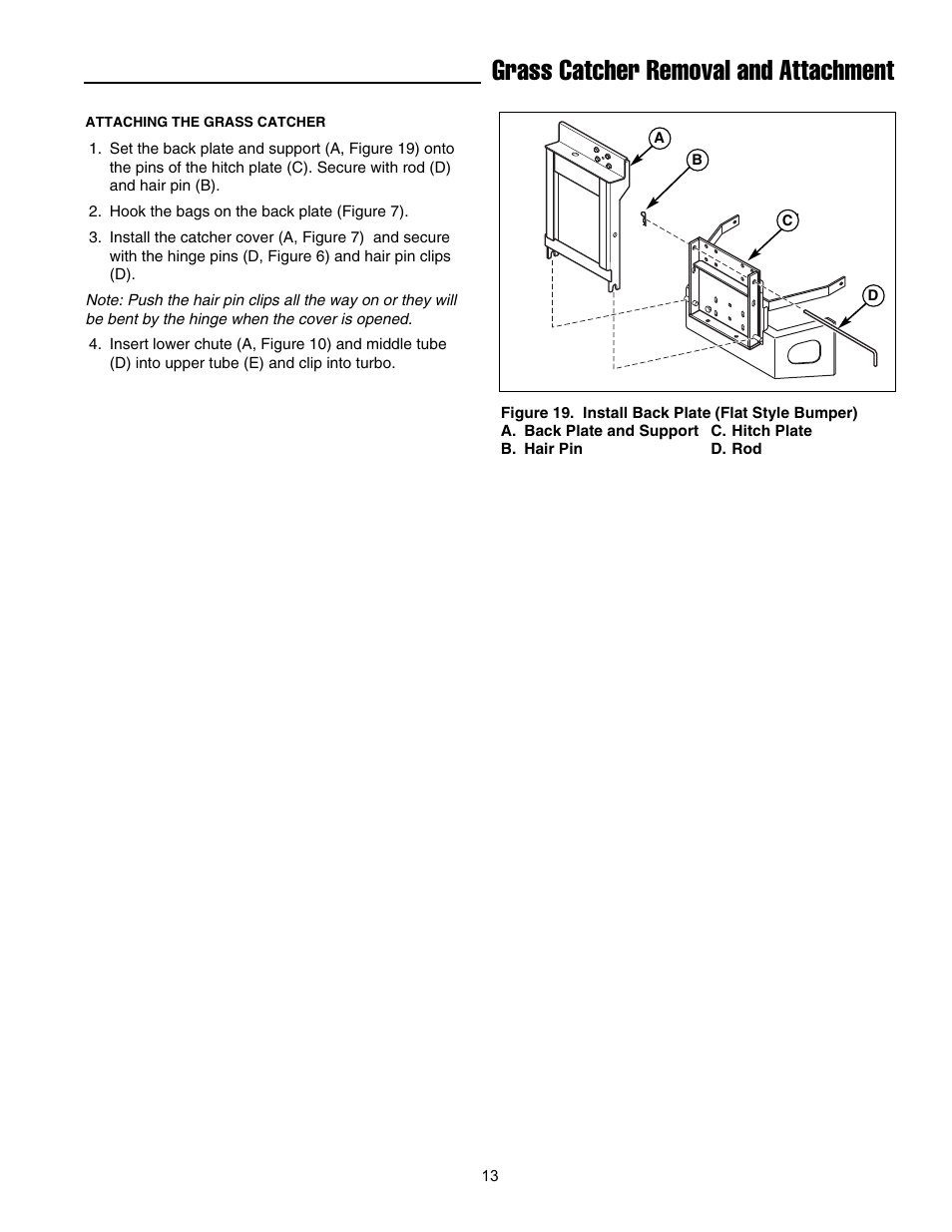 Grass catcher removal and attachment | Briggs & Stratton 5900703 User Manual | Page 15 / 16