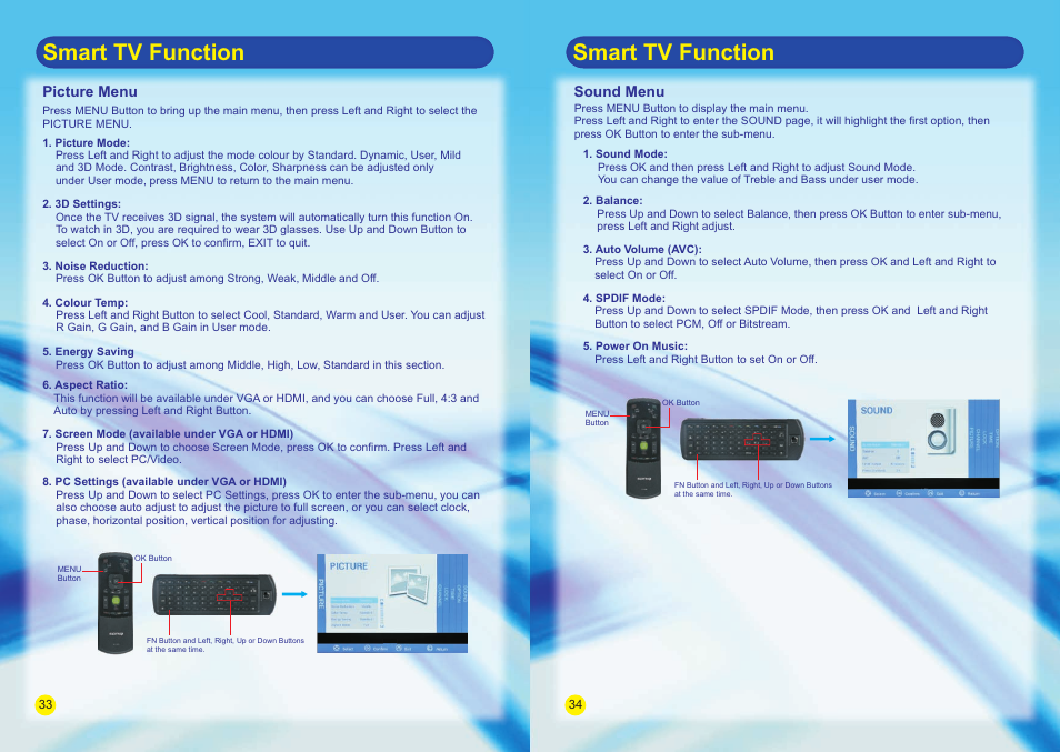 Smart tv function | SONIQ E42S14A E47S14A E55S14A User Manual | Page 17 / 24