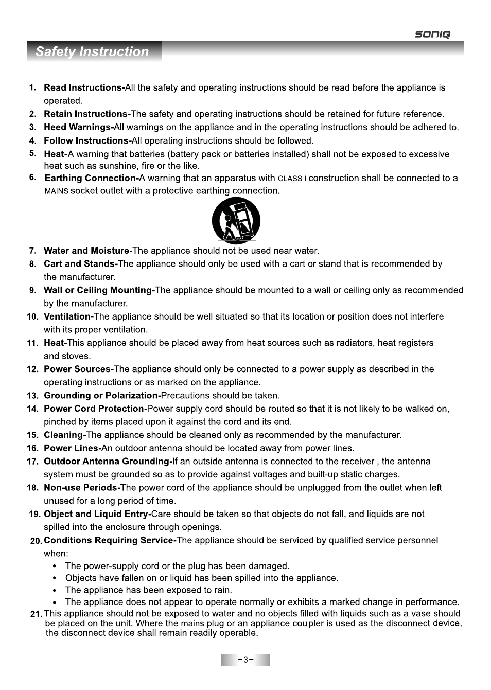 SONIQ E55Z11A User Manual | Page 4 / 55