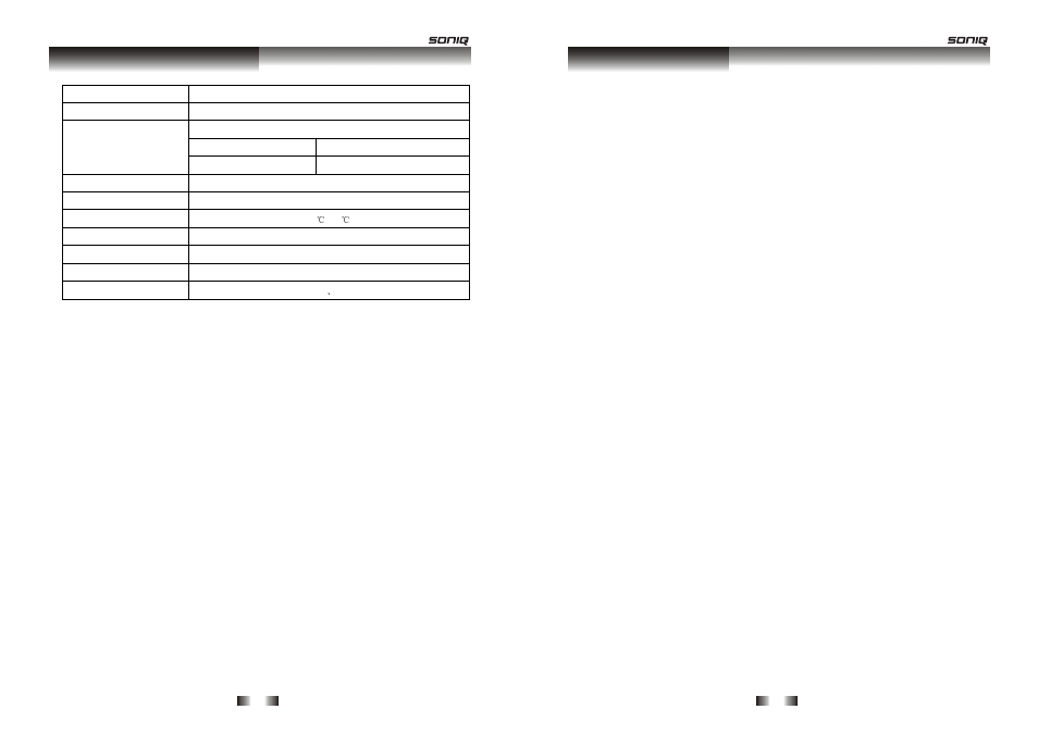 SONIQ F700 User Manual | Page 4 / 9