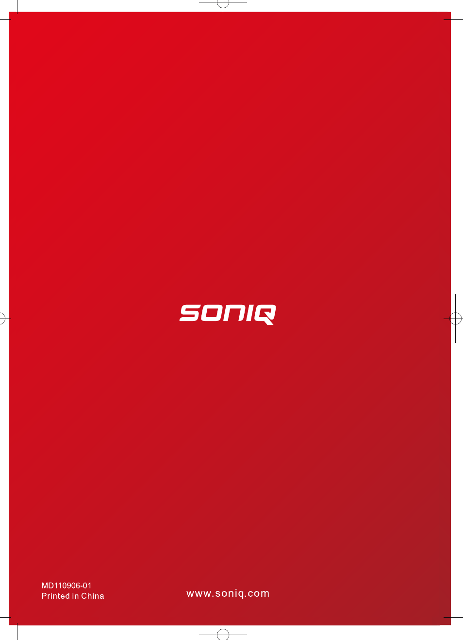 SONIQ H100 User Manual | Page 20 / 20