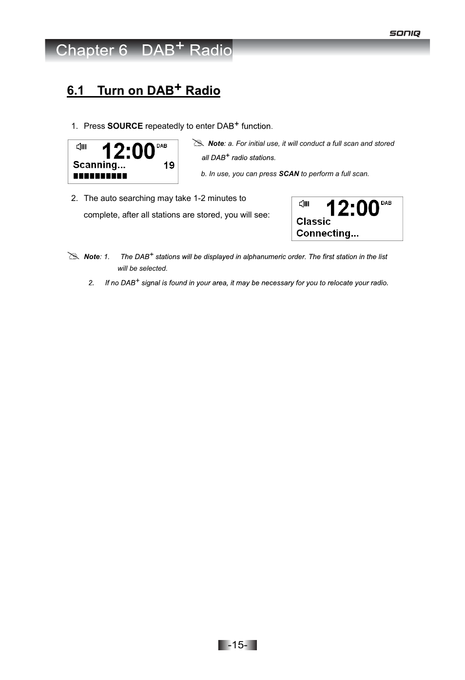 Er 7, Setup, How to enter setup | How to set eq | SONIQ I402 User Manual | Page 15 / 20