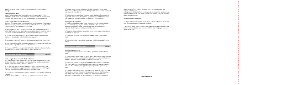 SONIQ IM350GK User Manual | Page 2 / 2