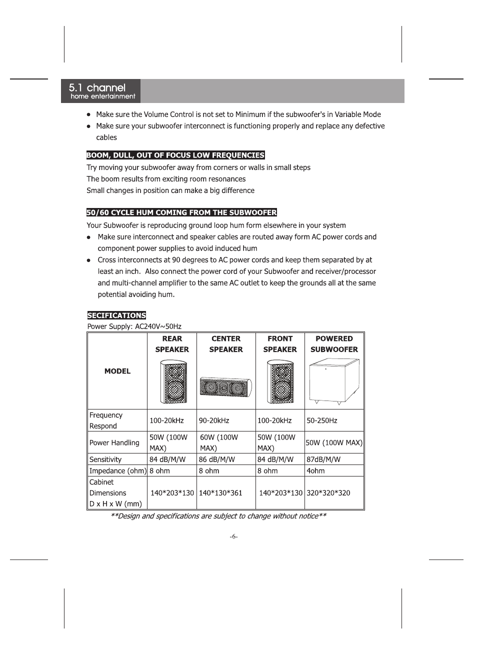 SONIQ JVL305 User Manual | Page 7 / 8