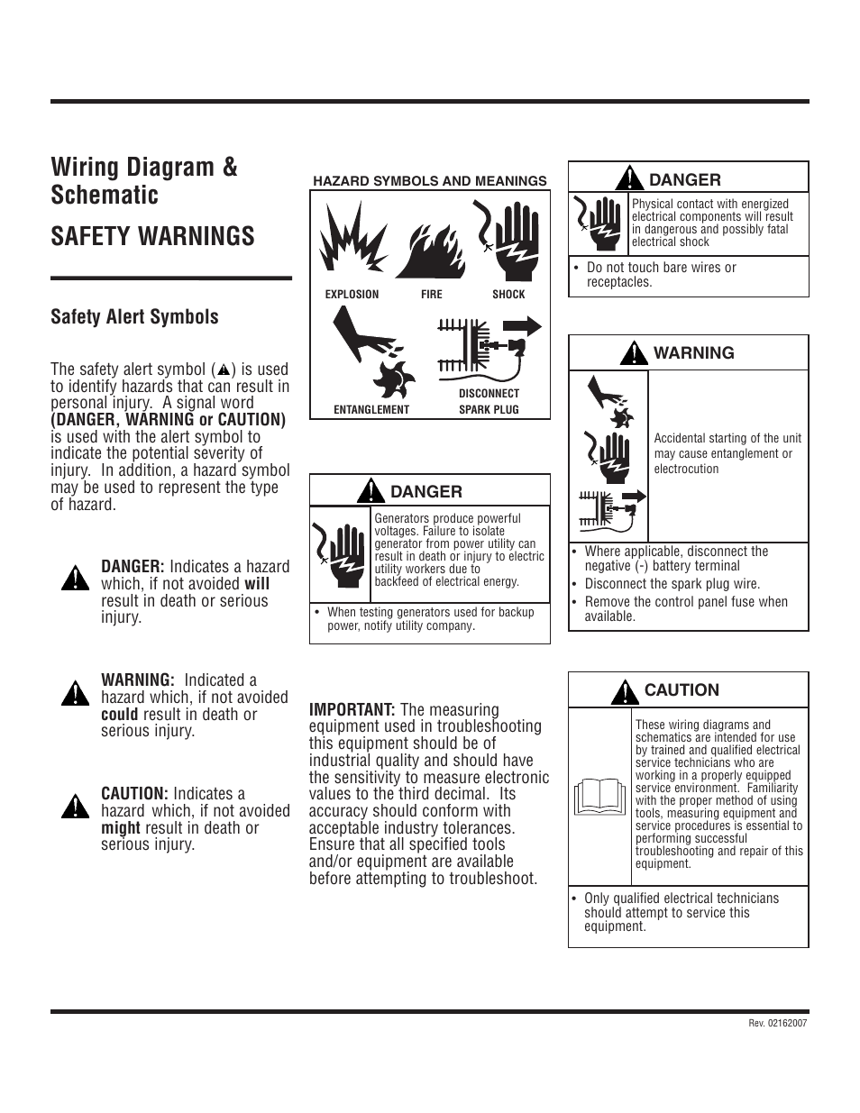 Briggs & Stratton 3250 Watt User Manual | 2 pages