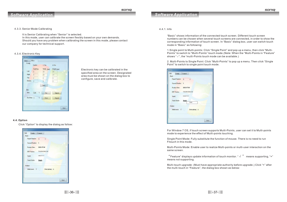 Software application | SONIQ L60U11A-AU User Manual | Page 20 / 26