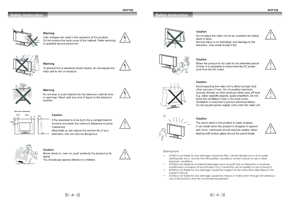 SONIQ L60U11A-AU User Manual | Page 4 / 26