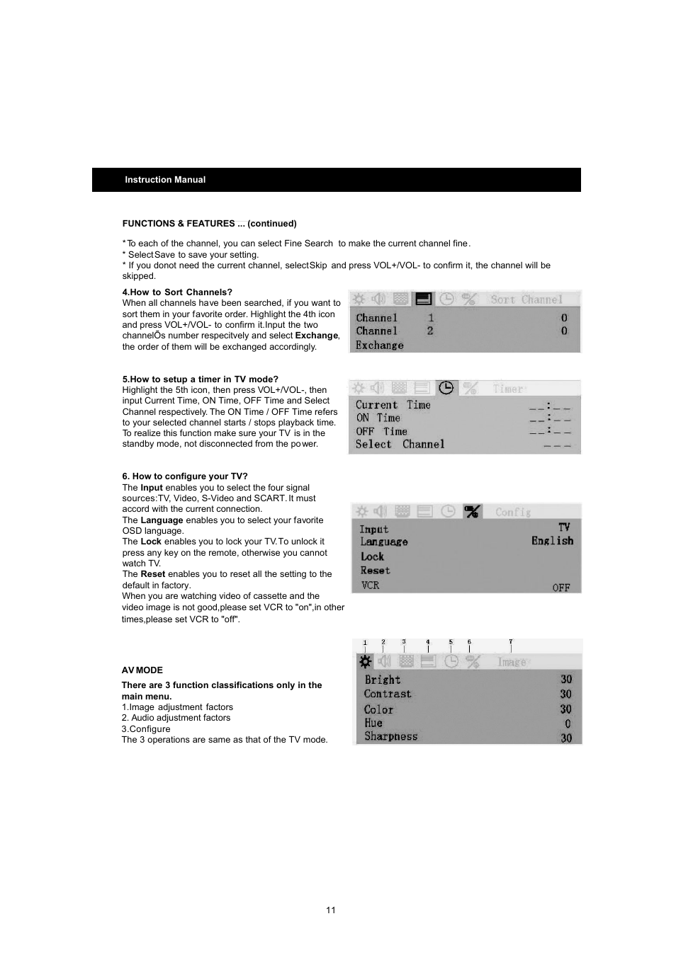 SONIQ LCDTV15 User Manual | Page 12 / 13