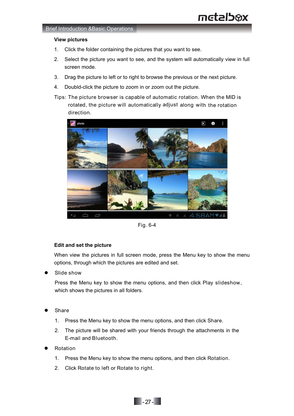 SONIQ MP10 User Manual | Page 30 / 47