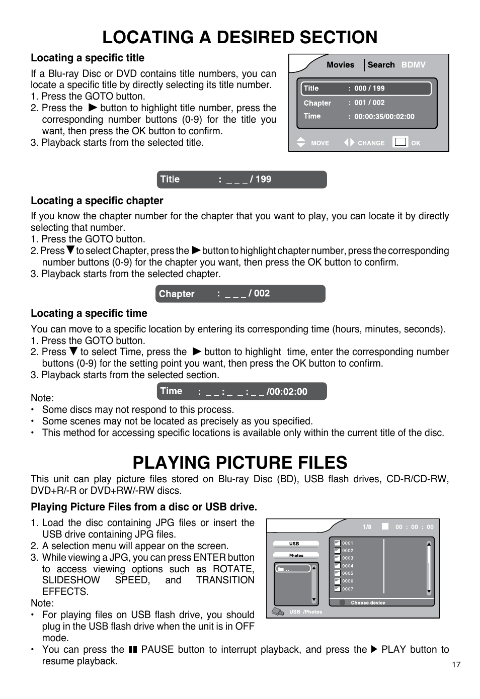 SONIQ PB100 User Manual | Page 17 / 24