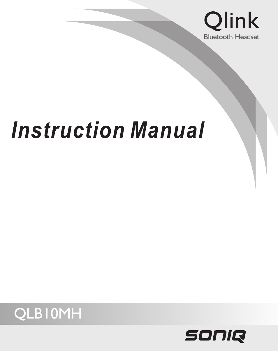 SONIQ QLB10MH User Manual | 24 pages