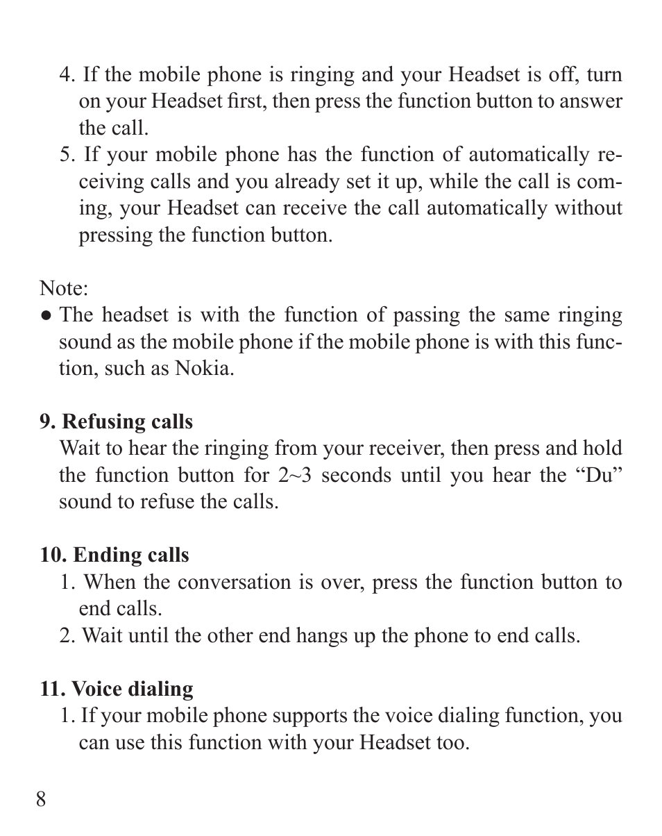 SONIQ QLB10MH User Manual | Page 10 / 24