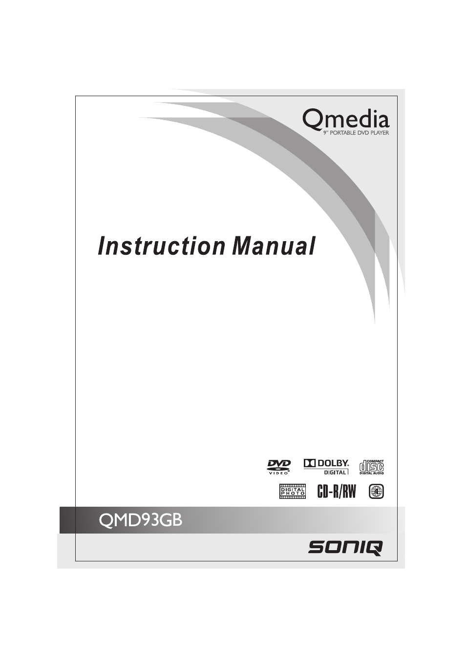 SONIQ QMD93B User Manual | 21 pages