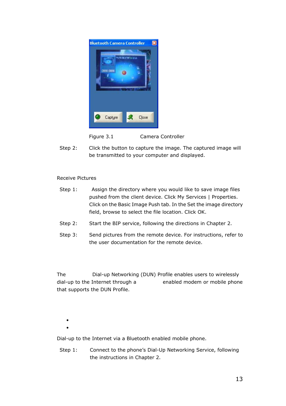 3 dial-up networking | SONIQ QMR10AR User Manual | Page 13 / 40
