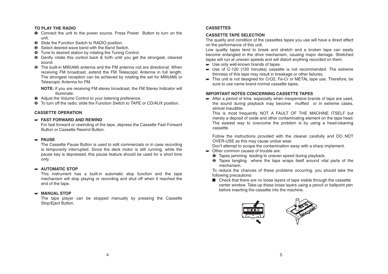 SONIQ QPC100 User Manual | Page 4 / 7