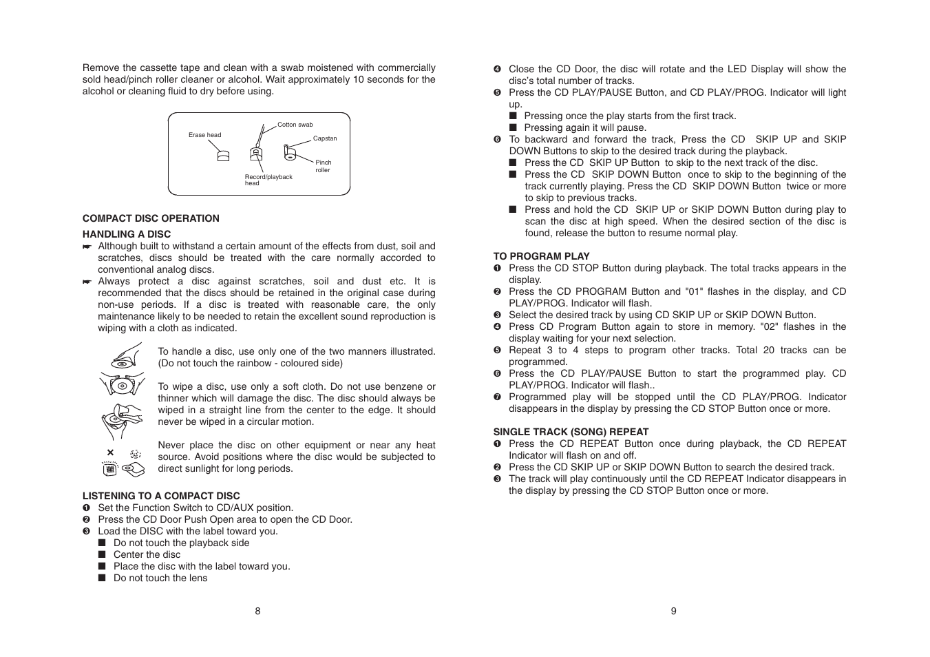 SONIQ QPC100 User Manual | Page 6 / 7