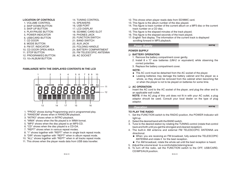 SONIQ QPC60B User Manual | Page 2 / 5