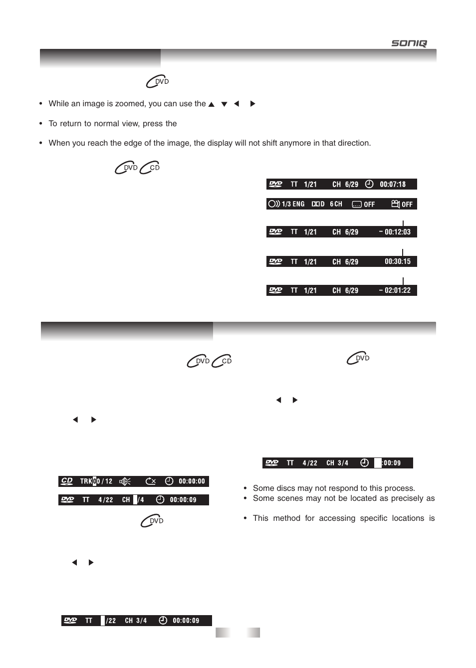 SONIQ QPI600B User Manual | Page 14 / 24