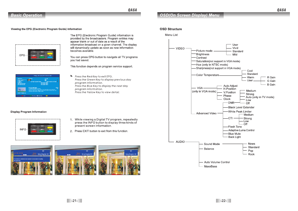 页 11 | SONIQ QSL322TV4 User Manual | Page 12 / 22