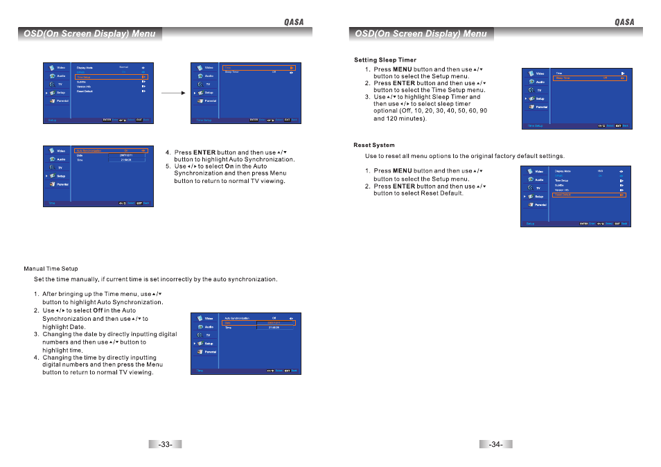 页 17 | SONIQ QSL322TV4 User Manual | Page 18 / 22
