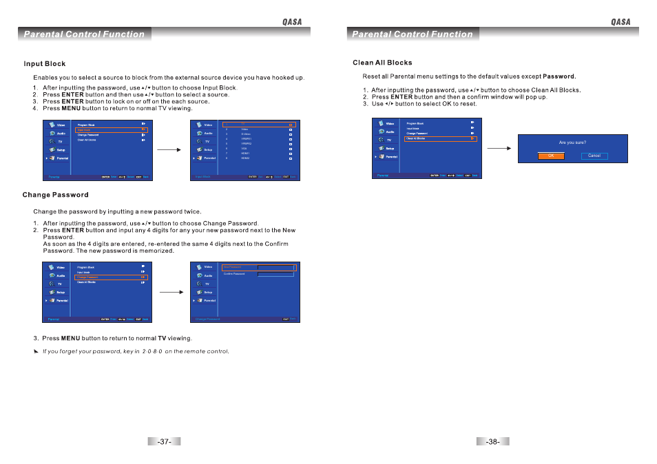 页 19 | SONIQ QSL322TV4 User Manual | Page 20 / 22