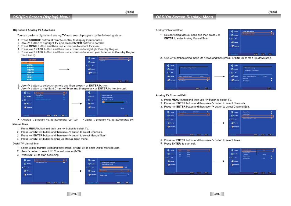 SONIQ QSP423T User Manual | Page 15 / 21