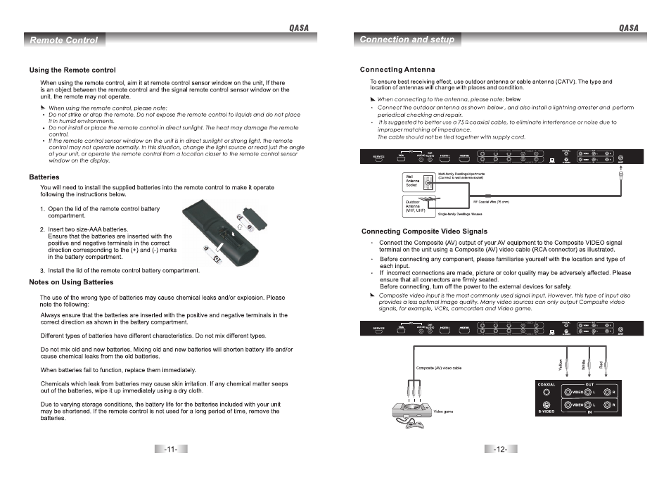 SONIQ QSP424T User Manual | Page 7 / 22